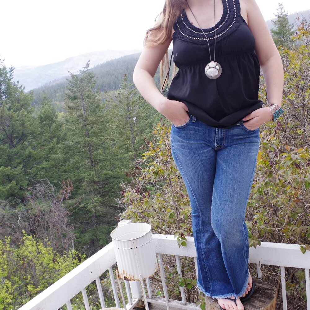 Bell-bottom 7 For All Mankind Size 28